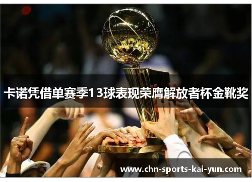 卡诺凭借单赛季13球表现荣膺解放者杯金靴奖